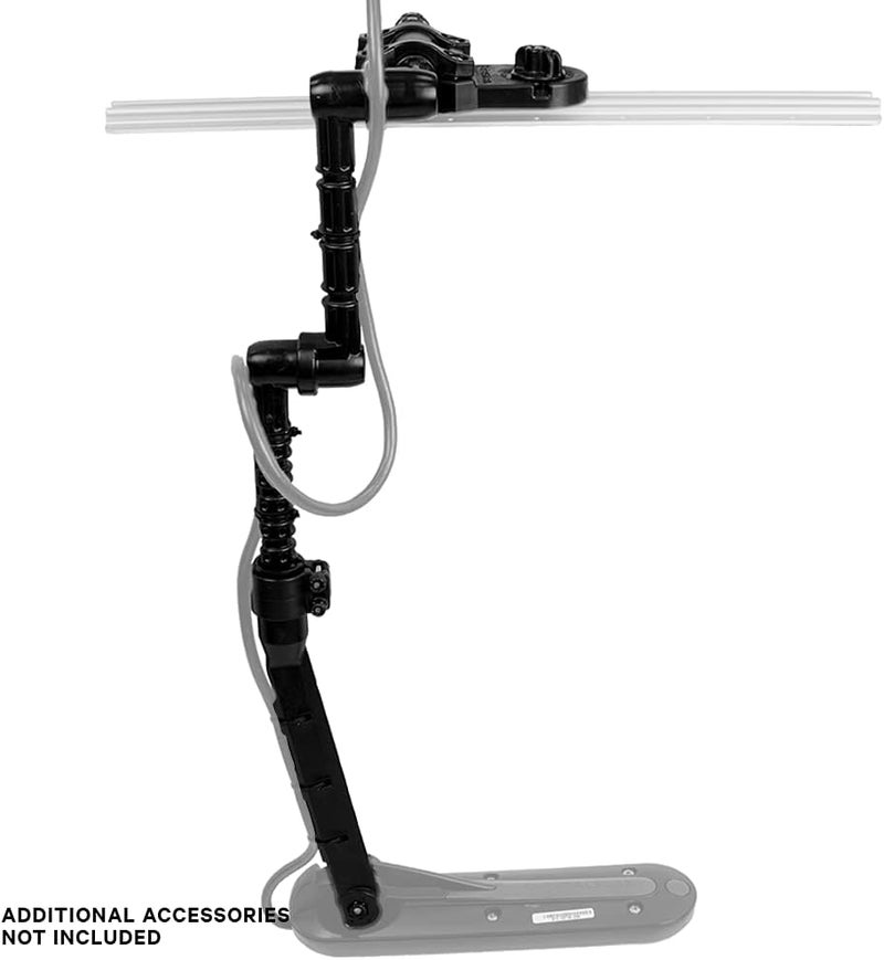 YakAttack Switchblade Transducer Mount | Track Mount Fish Finder Arm for Kayaks | 25.75" Adjustable Deployment Arm | Low Profile & Hydrodynamic | Built for Saltwater Use | Made in USA - Image 4